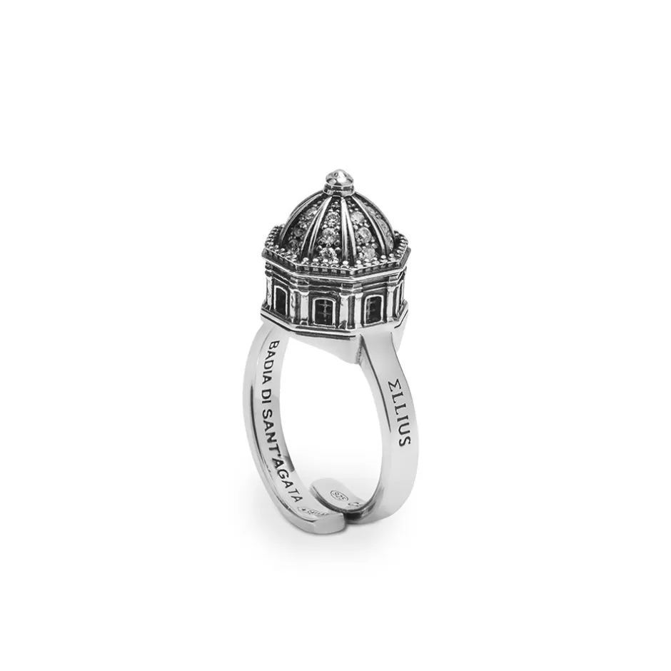 Donna Ellius Jewelry Anello Cupola Minimal Badia Di Sant'Agata | Catania