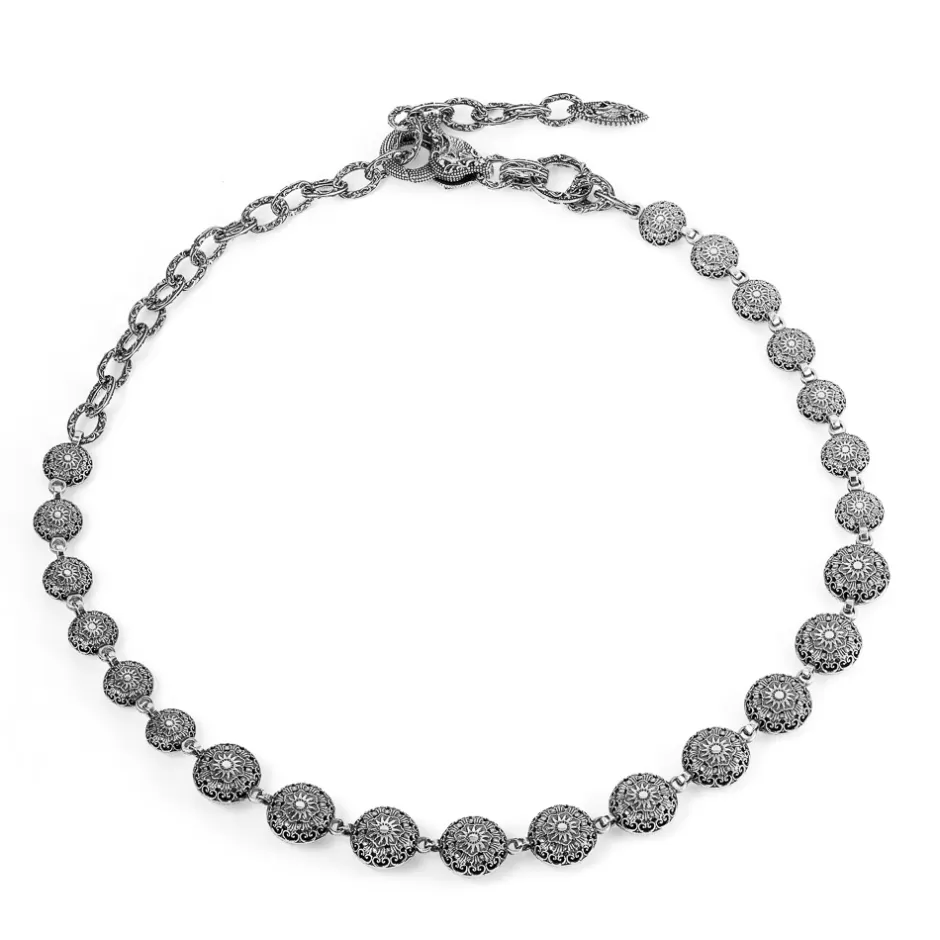 Donna Ellius Jewelry Collana Girocollo Agnese Pietre Colorate